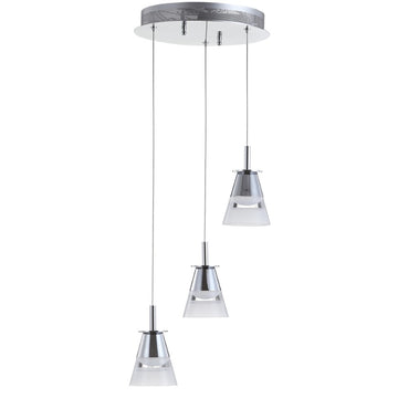 Alain Adjustable Metal Integrated LED Pendant